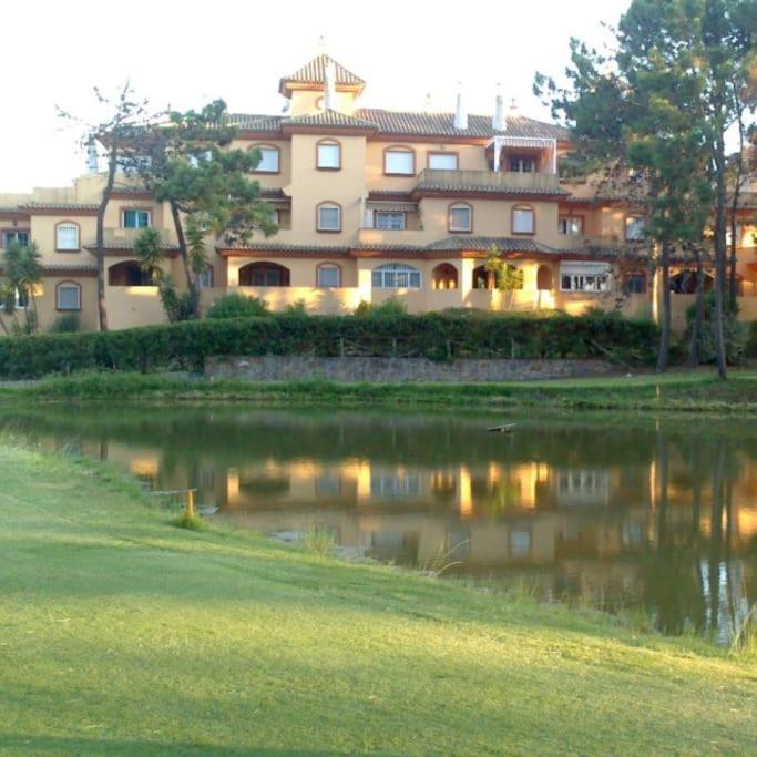 Laguna Golf, Hoyo 17, Islantilla Exterior foto